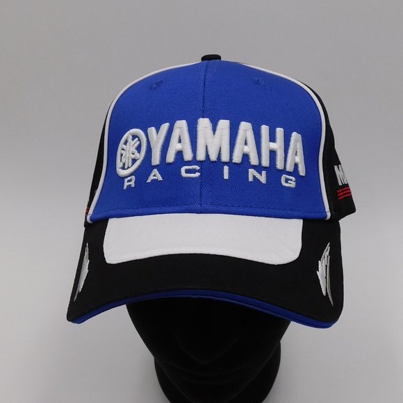 Yamaha Racing hat Baseball Cap Hat Blue and Black Motocross hat - Picture 1 of 5
